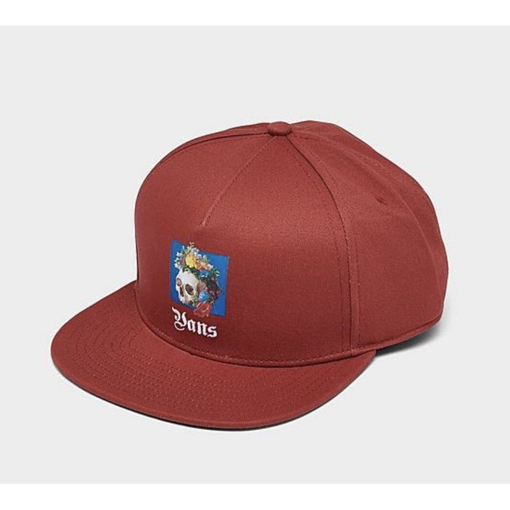 VANS Death Bloom Snapback Chili Oil Hat Brand New With Tags